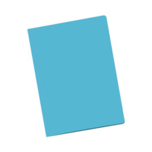 Dohe Pack de 50 Subcarpetas de Cartulina - TamaÃ±o Folio - Ranura para Fastener - Color Azul Claro