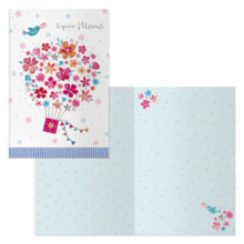 Dohe Pack de 6 Tarjetas de Felicitacion Dia de la Madre - 11.5x17cm - Impresas a Todo Color - Estampaciones con Pelicula de Colo