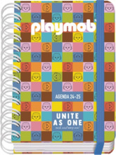 Dohe Playmobil Unite As One Agenda Escolar 25/26 Espiral Wireâo A6 - Dia Pagina - Papel 80g/m2 - 4 Hojas de Pegatinas - Cubier