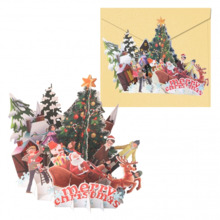 Dohe Village Tarjeta 3D de Felicitacion NavideÃ±a con Sobre - TamaÃ±o 15x17,5cm - Impresas a todo Color
