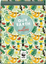 Dohe WWF Tropic Carpeta de 4 Anillas Mixtas de 40mm - Formato Folio - Cubierta en Carton Forrado Plastificado
