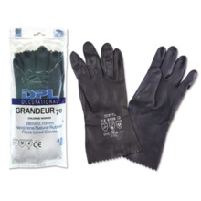 DPL Occupational Grandeur Guantes Industriales Talla 9-9 1/2 - Flocados - Espesor en Palma de 0,7mm - Industria Quimica, Pesada