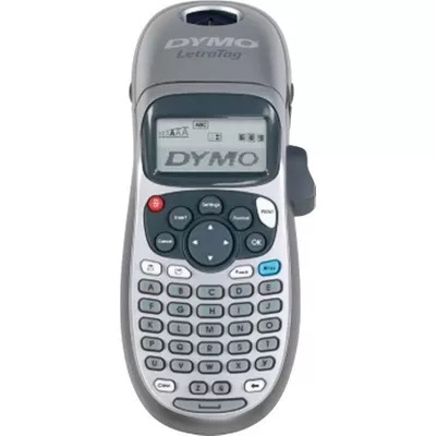 Dymo LetraTag LT100H Impresora de Etiquetas Portatil - Pantalla LCD - Velocidad 6,8 mm/seg - Impresion de 2 Lineas - Memoria para 9 Etiquetas