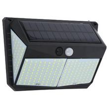 Elbat Aplique Solar 3 Caras - 250LM - Luz Fria 6500K - Sensor Movimiento - Bateria 1200mAh