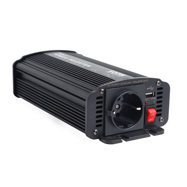 Elbat Convertidor de Corriente 600W - Color Negro (1)