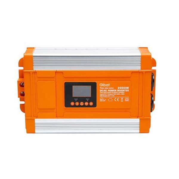 Elbat Convertidor de Corriente Onda Pura con Pantalla LCD 2000W - Color Varios (2)