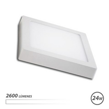 Elbat Downlight Cuadrado Sobre Pared LED - 24W - 2600lm - Luz Blanca