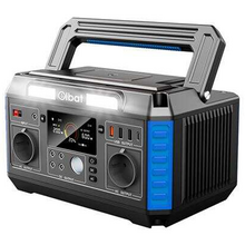 Elbat Generador de Energia Portatil - 600W - Bateria de Litio - Display LED - Carga Solar - Accesorios Incluidos - Puertos de Sa