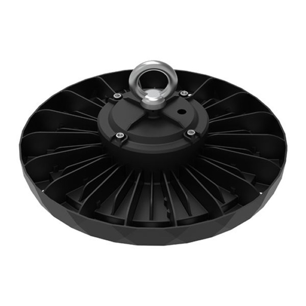 Elbat Lampara LED UFO de Techo - Potencia: 150W - Lumenes: 22500 - Luz Fria: 6500K - Ac 100-240V - Diametro: 28.6cm - Angulo aju (2)