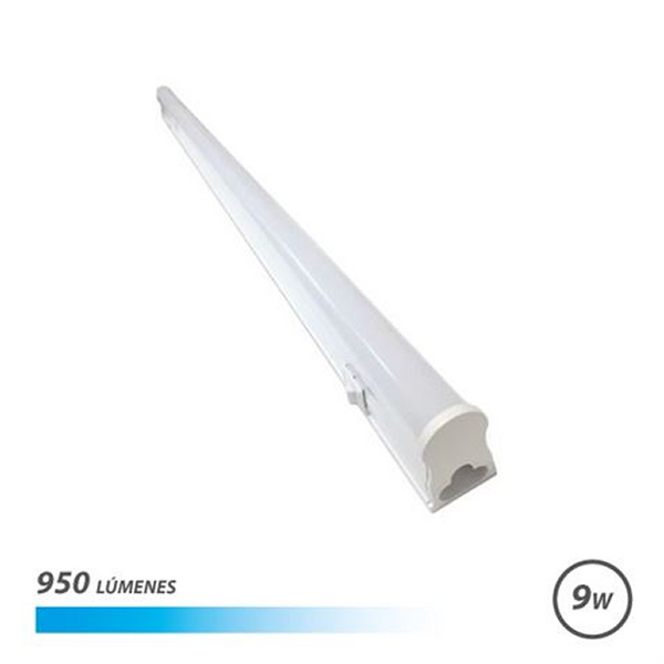 Elbat Tubo LED T5 - 9W - 950lm - 60cm - Luz Fria con Interruptor