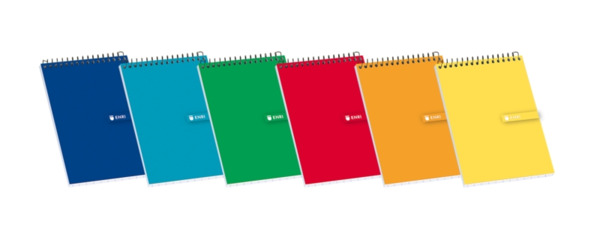 Enri Bloc de Notas Espiral Tapa Blanda 16Âº 4x4 - Hojas Cuadriculadas - TamaÃ±o Compacto - Ideal para Apuntes y Dibujos