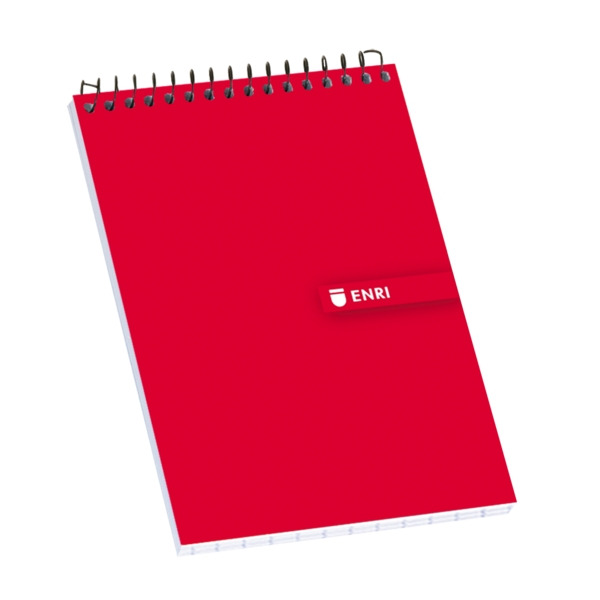 Enri Bloc Espiral 80 Hojas Cuadricula 4x4mm - TamaÃ±o 8Âº - Resistente Tapa Dura