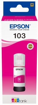 Epson 103 Magenta - Botella de Tinta Original C13T00S34A10