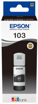 Epson 103 Negro - Botella de Tinta Original C13T00S14A10