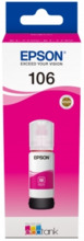Epson 106 Magenta - Botella de Tinta Original C13T00R340