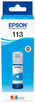 Epson 113 Cyan - Botella de Tinta Pigmentada Original C13T06B240
