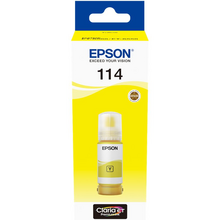 Epson 114 Amarillo Botella de Tinta Pigmentada Original - C13T07B440