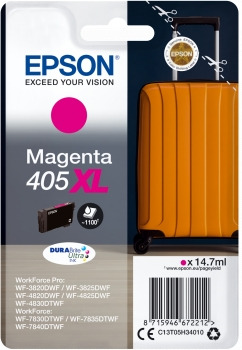 Epson 405XL Magenta Cartucho de Tinta Original - C13T05H34010