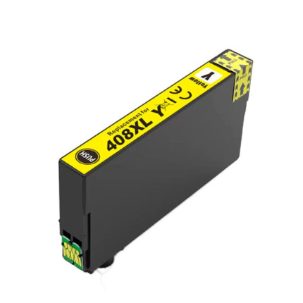 Compatible Epson 408L Amarillo Cartucho de Tinta Generico - Reemplaza C13T09K44010