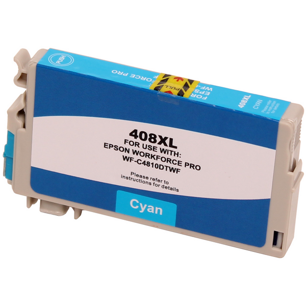 Compatible Epson 408L Cyan Cartucho de Tinta Generico - Reemplaza C13T09K24010