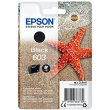 Epson 603 Negro Cartucho de Tinta Original - C13T03U14010