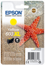 Epson 603XL Amarillo Cartucho de Tinta Original - C13T03A44010