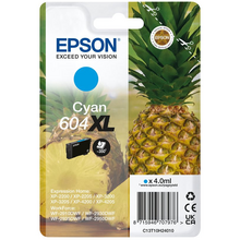 Epson 604XL Cyan Cartucho de Tinta Original - C13T10H24010