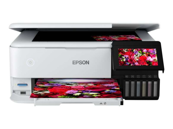 Epson EcoTank ET8500 Impresora Multifuncion Fotografica Color WiFi Duplex (Botellas 114)