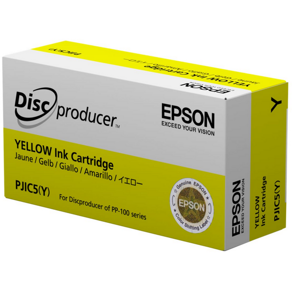 Epson PJIC5/ PJIC7 Amarillo Cartucho de Tinta Original - C13S020692/C13S020451