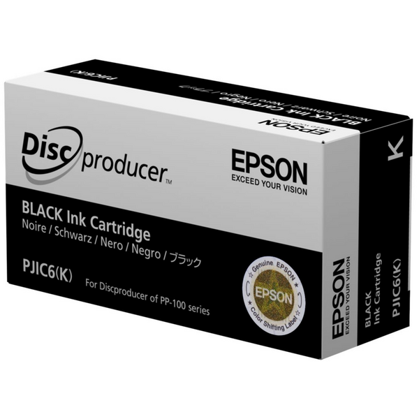 Epson PJIC6/PJIC7 Negro Cartucho de Tinta Original - C13S020693/C13S020452