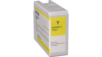 Epson SJIC36P Amarillo Cartucho de Tinta Original - C13T44C440/SJIC36P(Y)