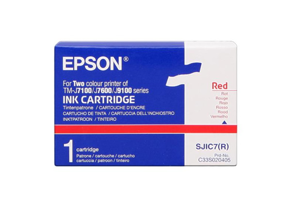 Epson SJIC7 Rojo Cartucho de Tinta Original - C33S020405