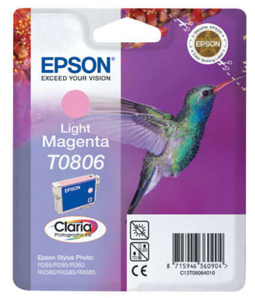 Epson T0806 Magenta Light Cartucho de Tinta Original - C13T08064011