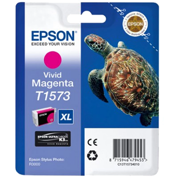 Epson T1573 Magenta Cartucho de Tinta Original - C13T15734010