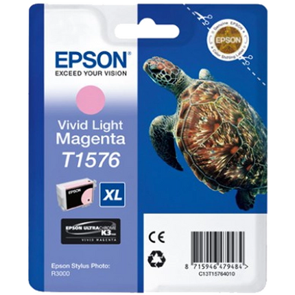 Epson T1576 Magenta Light Cartucho de Tinta Original - C13T15764010
