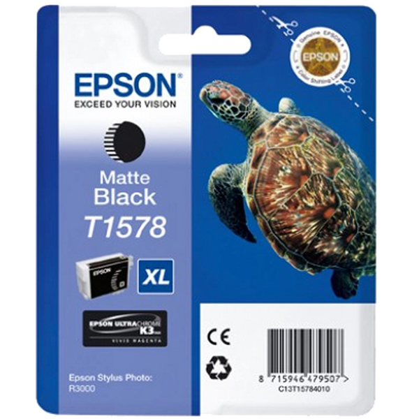 Epson T1578 Negro Mate Cartucho de Tinta Original - C13T15784010