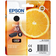 Epson T3331 (33) Negro Cartucho de Tinta Original - C13T33314012