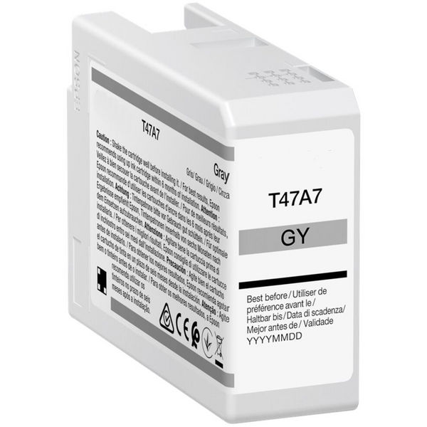 Compatible Epson T47A7 Gris Cartucho de Tinta Pigmentada - Reemplaza C13T47A700