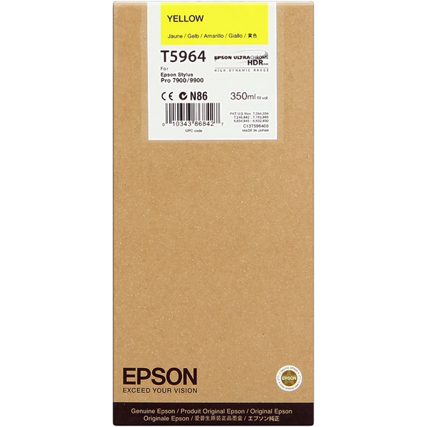 Epson T5964 Amarillo Cartucho de Tinta Original - C13T596400