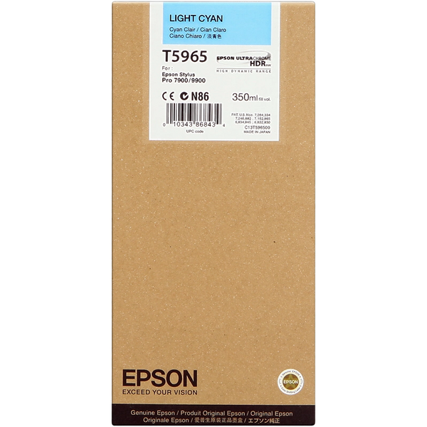 Epson T5965 Cyan Light Cartucho de Tinta Original - C13T596500