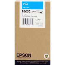 Epson T6032 Cyan Cartucho de Tinta Original - C13T603200