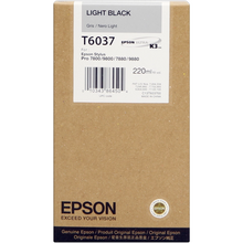 Epson T6037 Negro Light Cartucho de Tinta Original - C13T603700