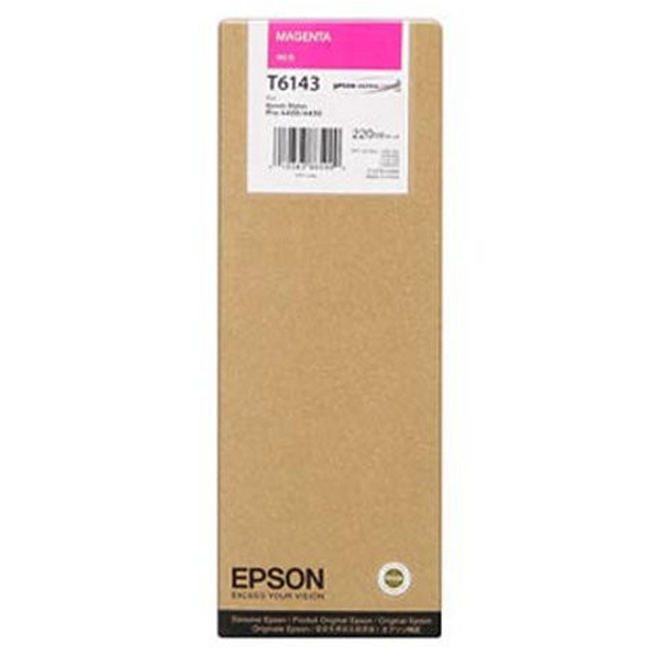 Epson T6143 Magenta Cartucho de Tinta Original - C13T614300