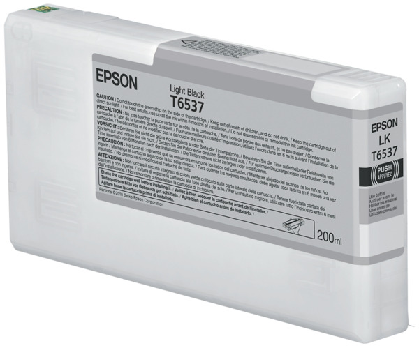 Epson T6537 Negro Light Cartucho de Tinta Original - C13T653700