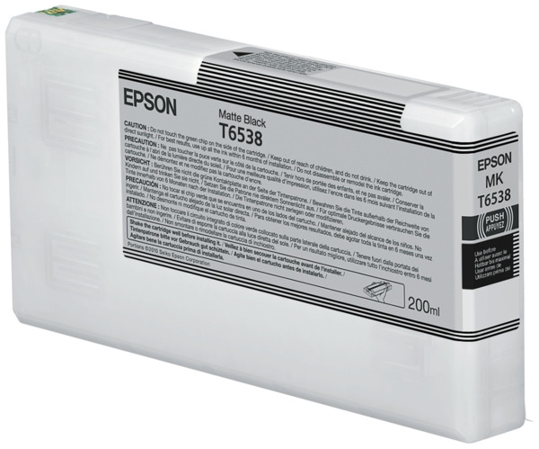 Epson T6538 Negro Mate Cartucho de Tinta Original - C13T653800