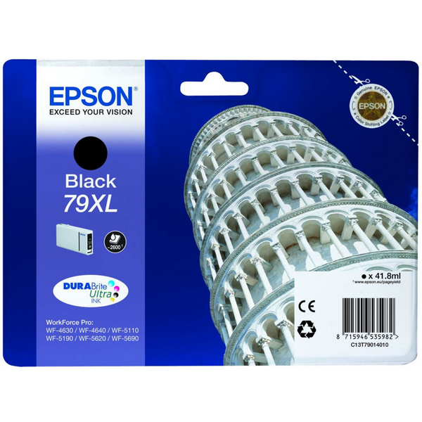 Epson T7901 (79XL) Negro Cartucho de Tinta Original - C13T79014010