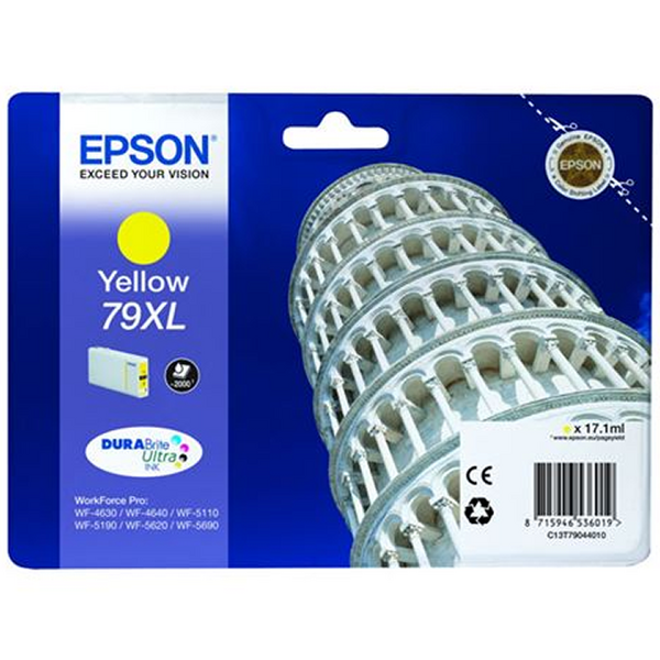 Epson T7904 (79XL) Amarillo Cartucho de Tinta Original - C13T79044010