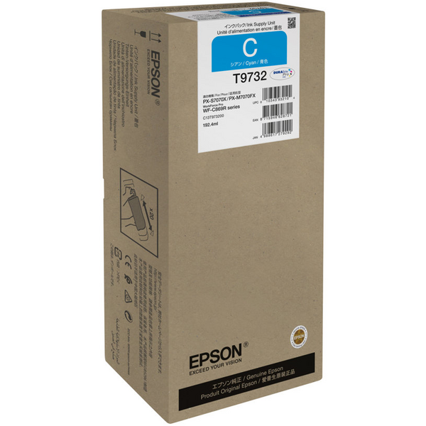 Epson T9732 Cyan Cartucho de Tinta Original - C13T973200