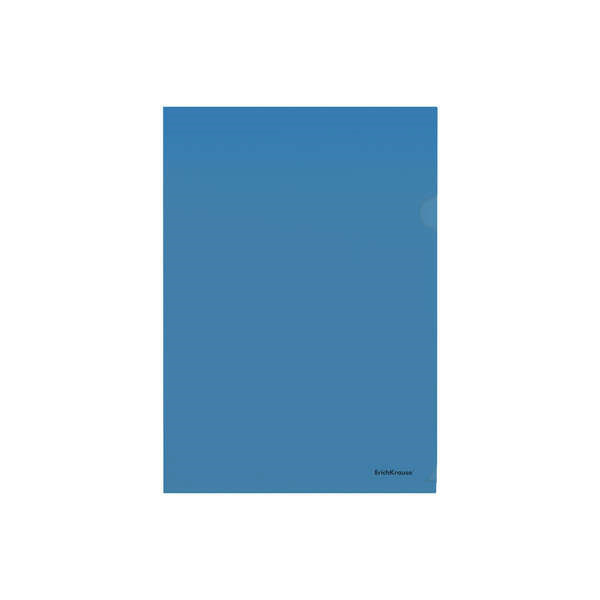 Erichkrause Fizzy Classic Dossier Uñero A4 Semitransparente - Textura Piel de Naranja - Color Azul