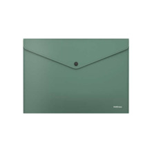 Erichkrause Fizzy Classic Sobre Portadocumentos ÃÂ4 - Fabricado en Plastico Opaco - Textura Rugosa - Color Verde